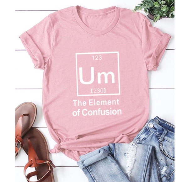 Bellanblue Tops - "UM" Graphic Tee - PINK